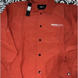 Fashion Nova Coaches Jacket Sz Xl